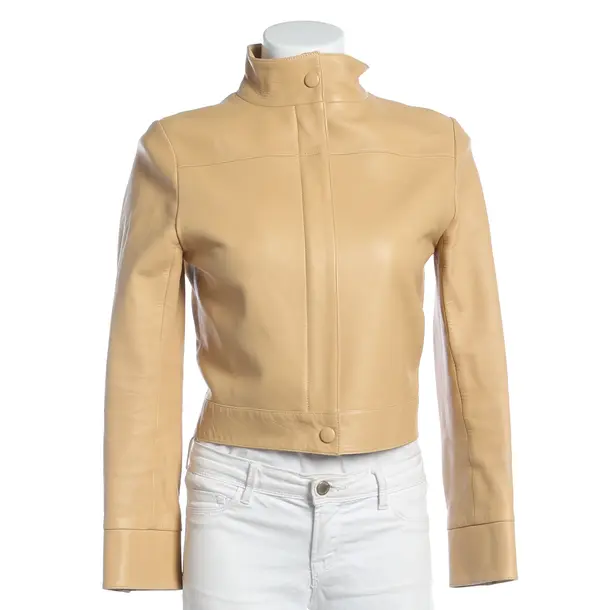LeatherJacket, in Brown, Leather, Chloé