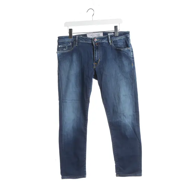 Skinny Jeans, in Blue, Cotton, Jacob Cohen