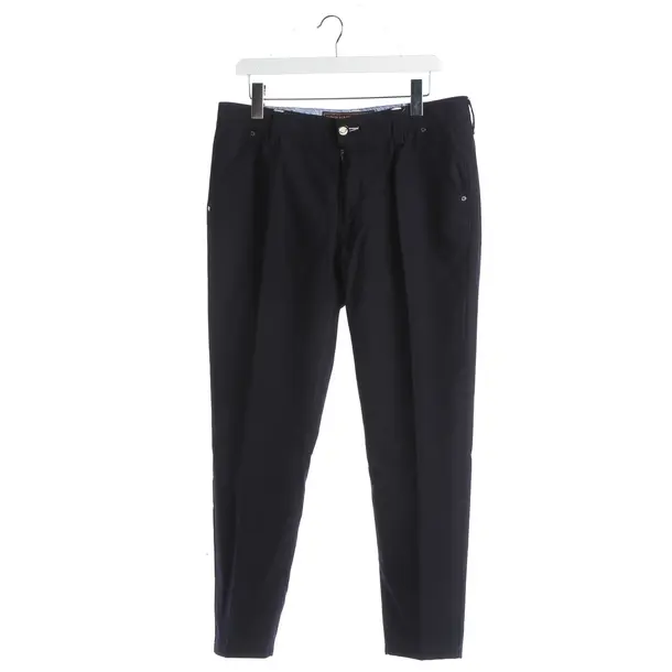 Pants, in Navy, Wool, Jacob Cohen