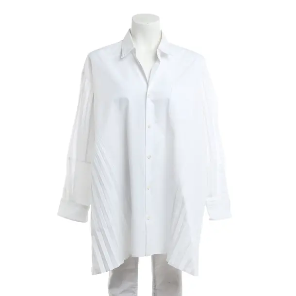 Blouse, in White, Polyester, Junya Watanabe
