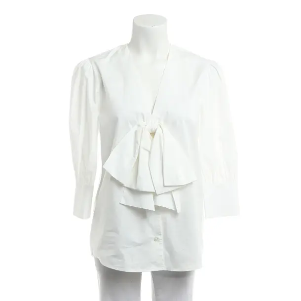Blouse, in White, Cotton, MSGM