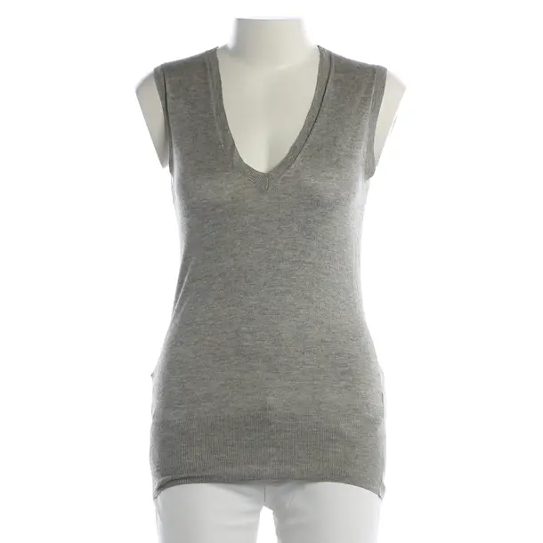 Sweater Vest, in Gray, Silk, Twin Set