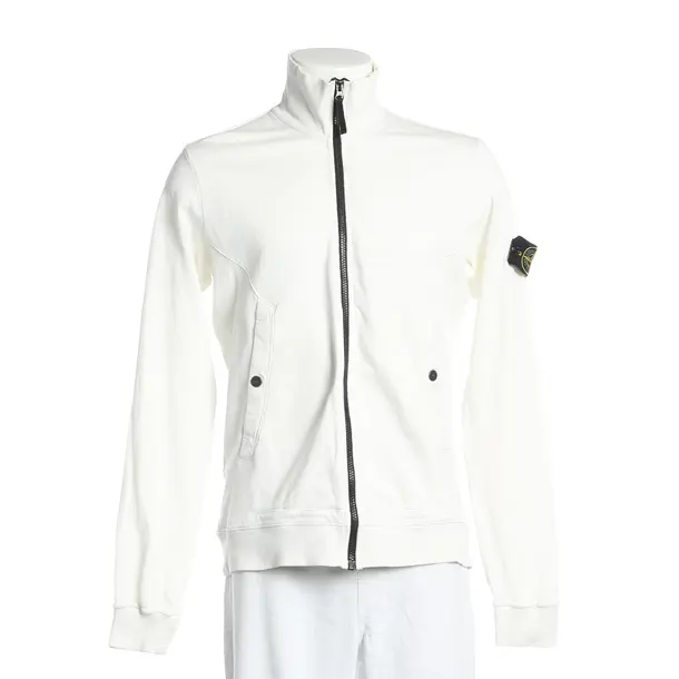 Sweatjacke, in Beige, Baumwolle, Stone Island