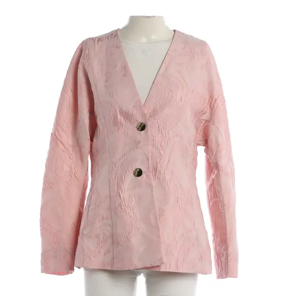 Blazer, in Hellrosa, Polyester, Ganni