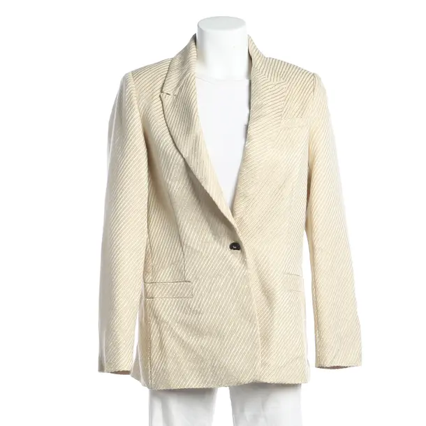 Blazer, in Beige, Lana, Forte_Forte