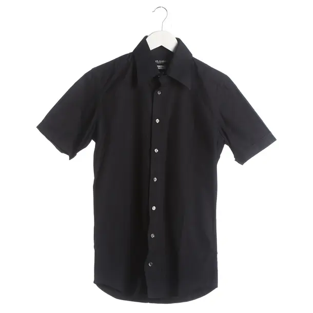 Shirt, in Navy, Cotton, Dolce & Gabbana