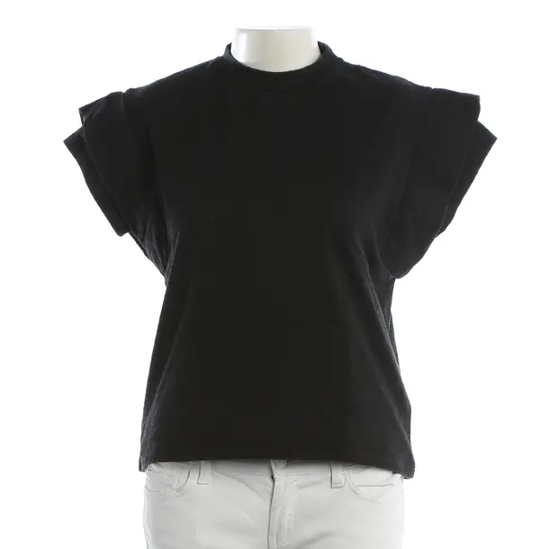 Shirt, in Dark Gray, Cotton, Ba&sh