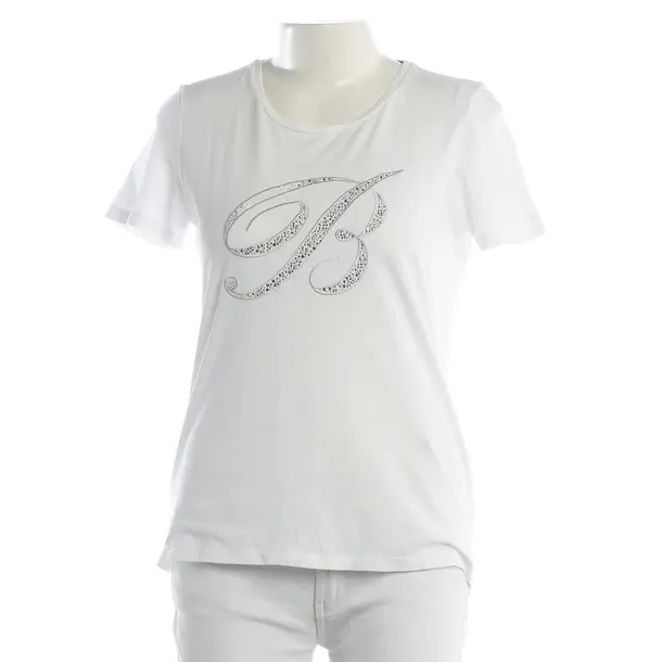 Shirt, in White, Cotton, Blumarine