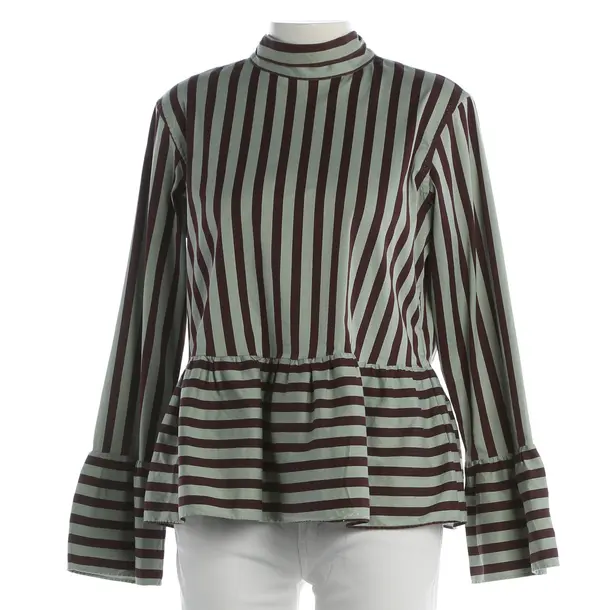 Bluse, in Braun, Baumwolle, Le Sarte Pettegole