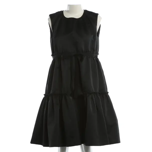 Kleid, in Schwarz, Polyester, Rochas