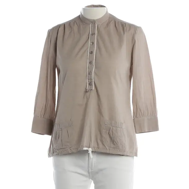 Blouse, in Light Brown, Cotton, Fabiana Filippi