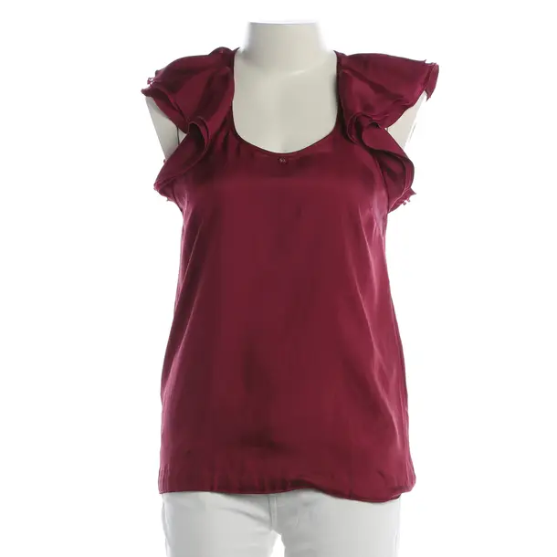 Top, in Bordeaux, Polyester, Red Valentino