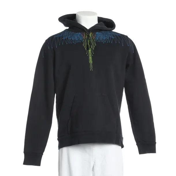 Hoodie, in Black, Cotton, Marcelo Burlon