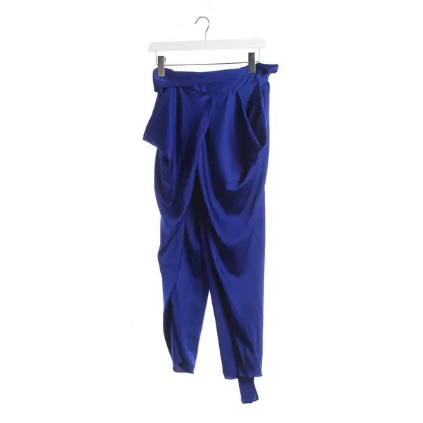 Hose, in Blau, Seide, Diane von Furstenberg