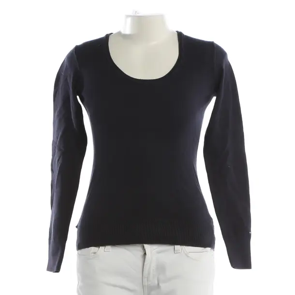 Jumper, in Navy, Cotton, Tommy Hilfiger