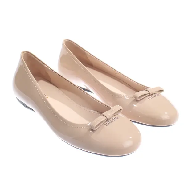 Ballerinas, in Beige, Prada