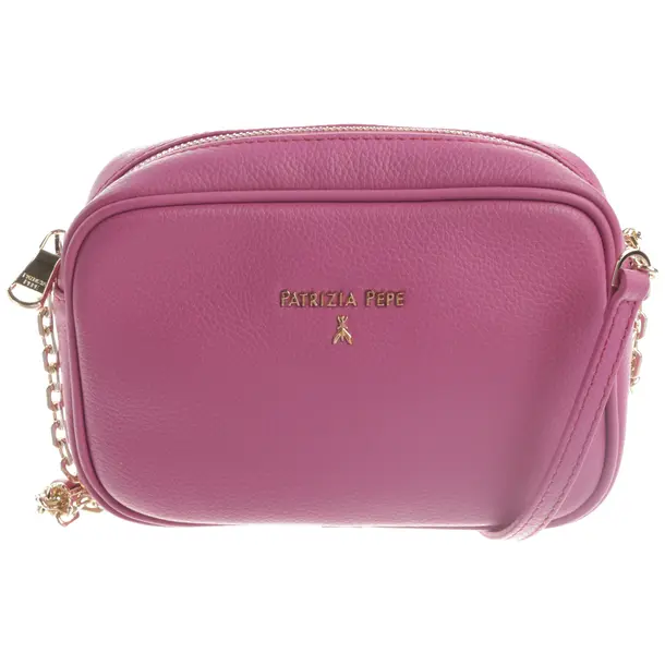 Cross Body Bag, in Light Pink, Leather, Patrizia Pepe