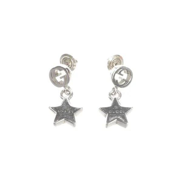Earrings, in Silver, 925 Sterling Silver, Gucci
