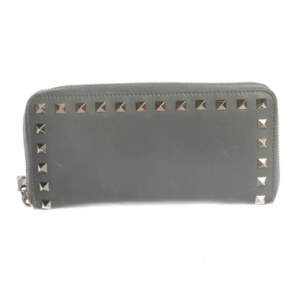 Wallet, in Gray, Leather, Valentino