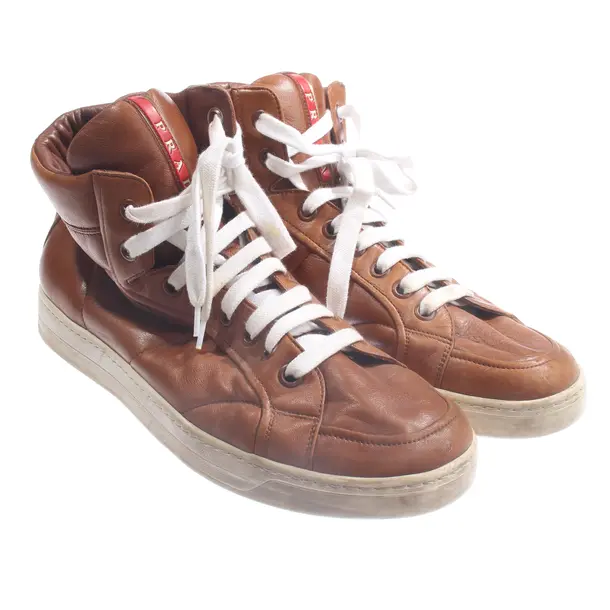 Sneakers, in Light Brown, Prada Linea Rossa