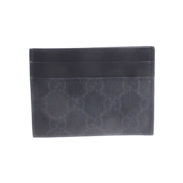 Card Holder, in Black, Leather, Gucci