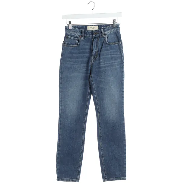 Straight Fit Jeans, in Blue, Cotton, Max Mara