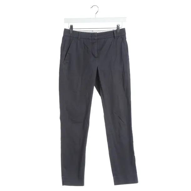 Pants, in Dark Gray, Cotton, Peserico