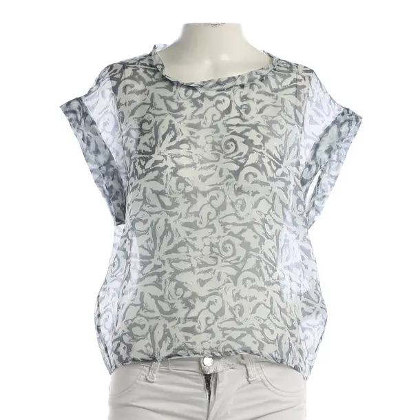 Blouse, in Gray, Silk, Peserico