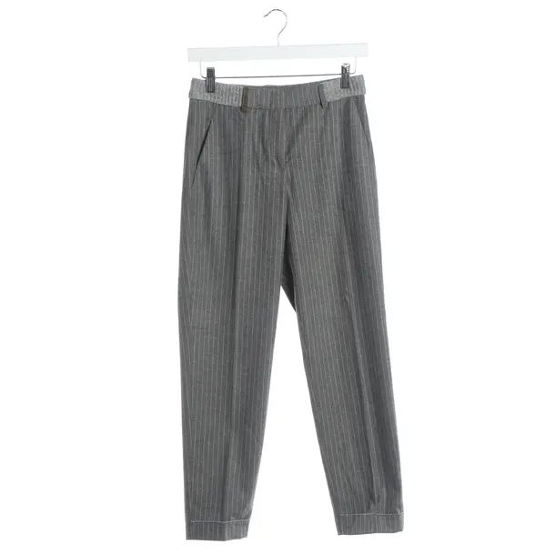 Hose, in Grau, Polyester, Peserico