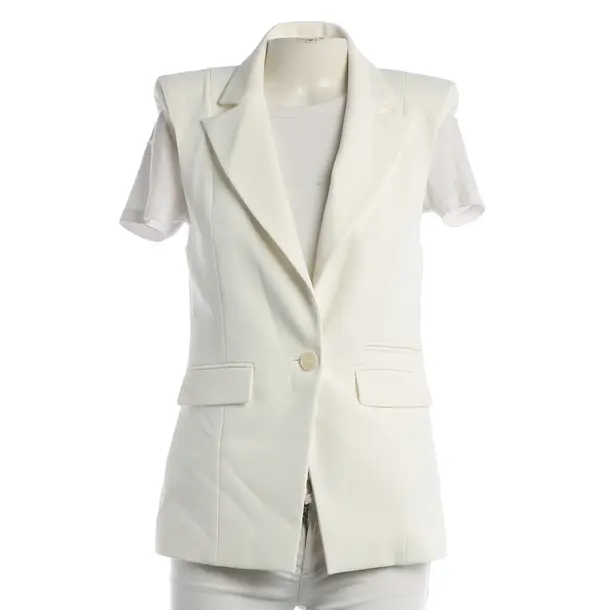 Vest, in White, Polyester, Patrizia Pepe