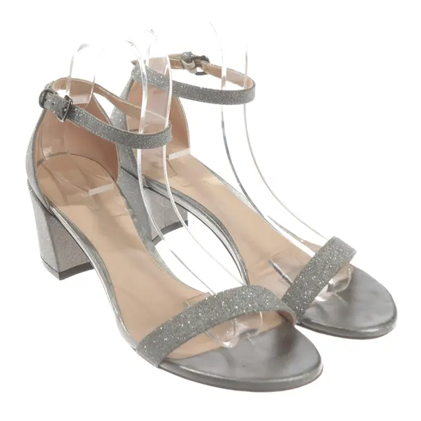 Sandaletten, in Silber, Stuart Weitzman
