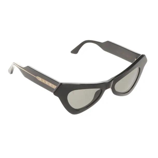 Sunglasses, in Black, Synthetic, Marni