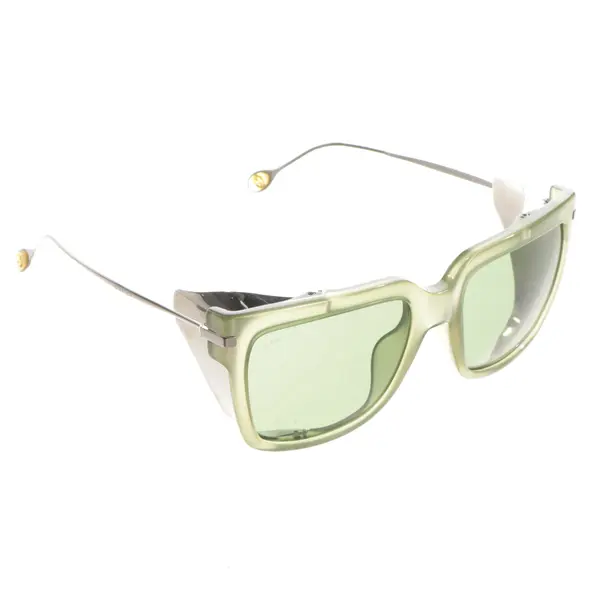 Occhiali da sole, in Verde, Plastica / metallo, Gucci
