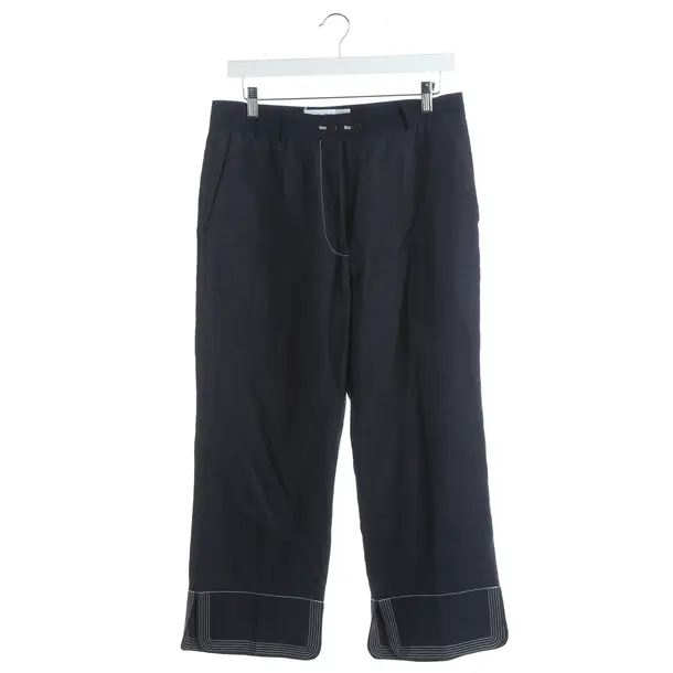 Pants, in Navy, Linen, Loewe