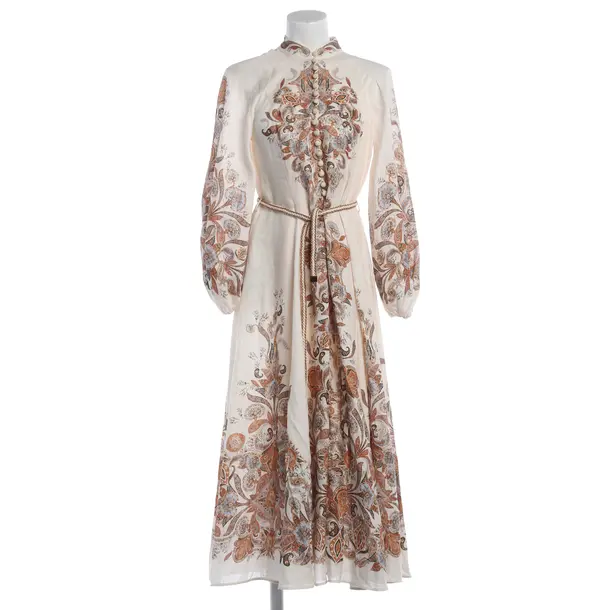 Dress, in Multicolored, Linen, Zimmermann