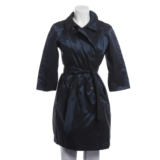 Summer Coat, in Navy, Polyester, Ermanno Scervino