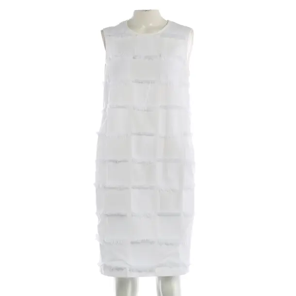 Kleid, in Weiß, Baumwolle, Peserico