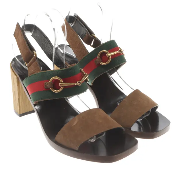 Sandaletten, in Hellbraun, Gucci