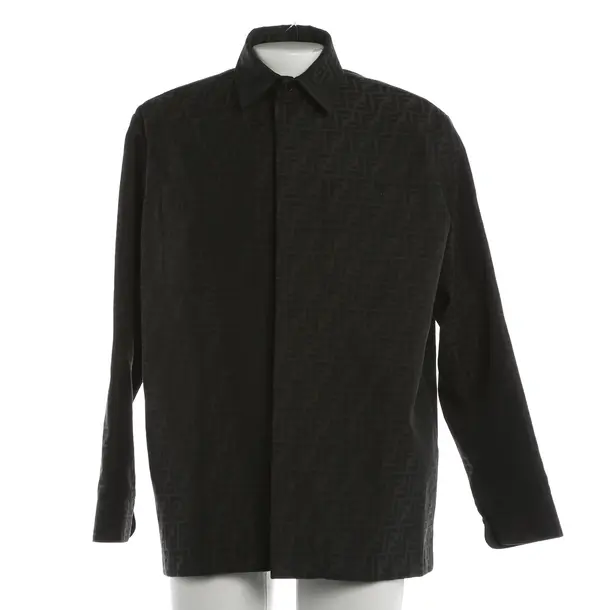 Shirt, in Black, Polyester, Fendi