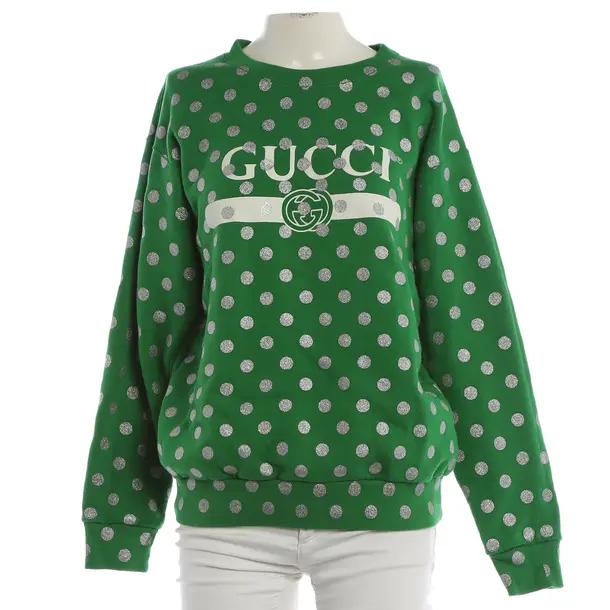 Sweatshirt, in Green, Cotton, Gucci