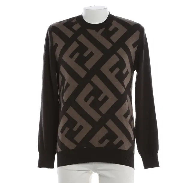 Jumper, in Brown, Wool, Fendi