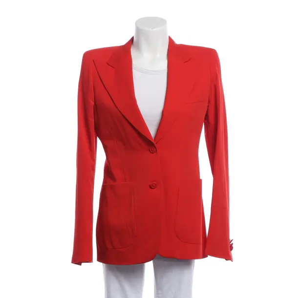 Blazer, in Red, Wool, Bottega Veneta
