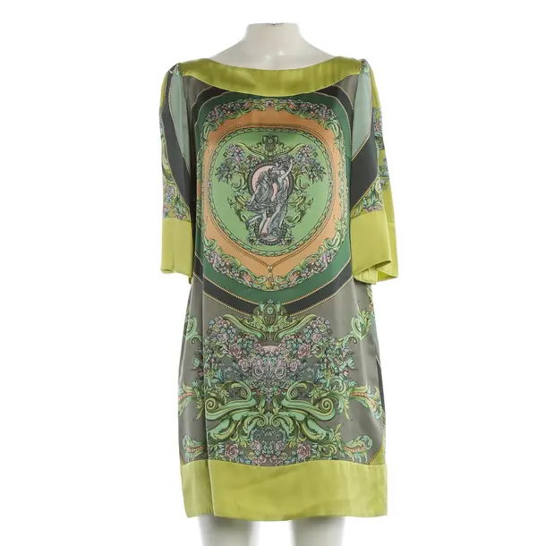 Dress, in Multicolored, Silk, Versace
