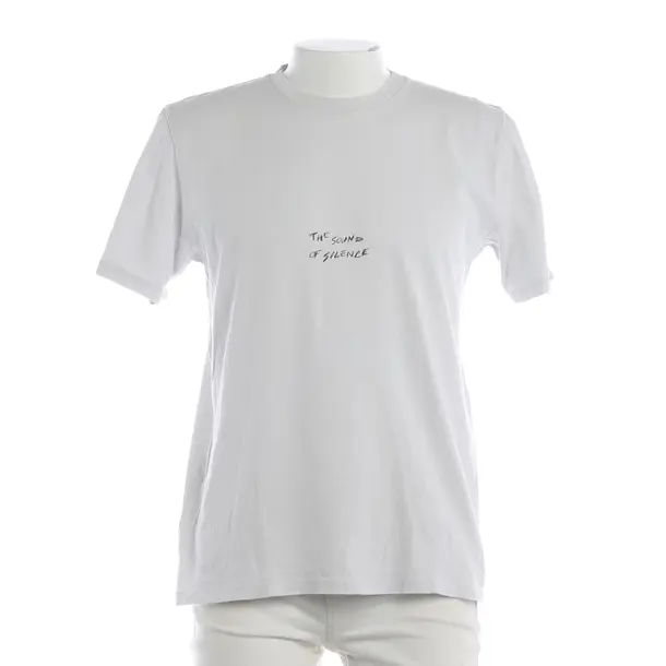 Maglietta, in Bianco, Cotone, Saint Laurent