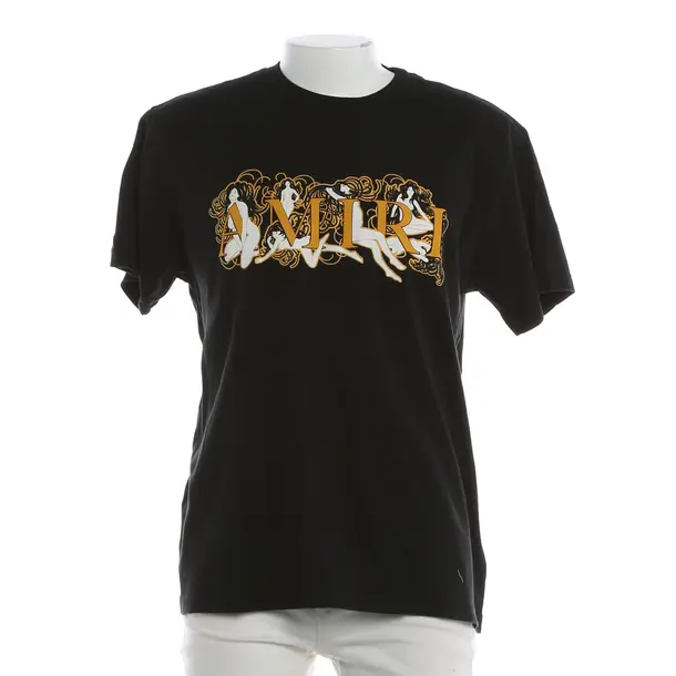 T-Shirt, in Black, Cotton, Amiri