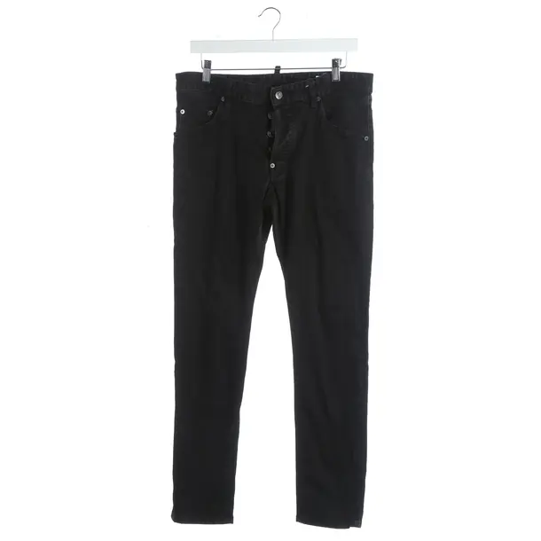 Slim Fit Jeans, in Black, Cotton, Dsquared