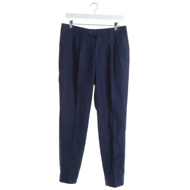 Pantaloni, in Blu, Cotone, Zegna