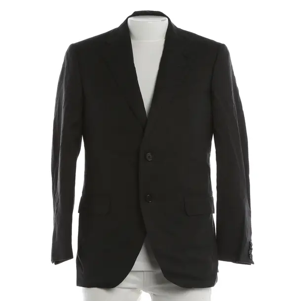 Blazer, in Black, Wool, Caruso