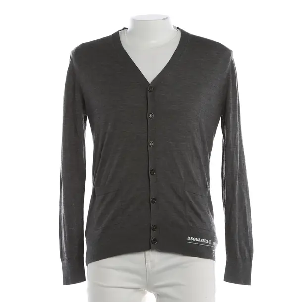 Cardigan, in Gray, Wool, Dsquared