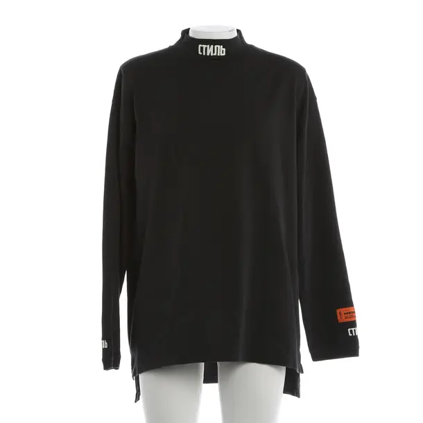 Manica lunga, in Nero, Cotone, Heron Preston